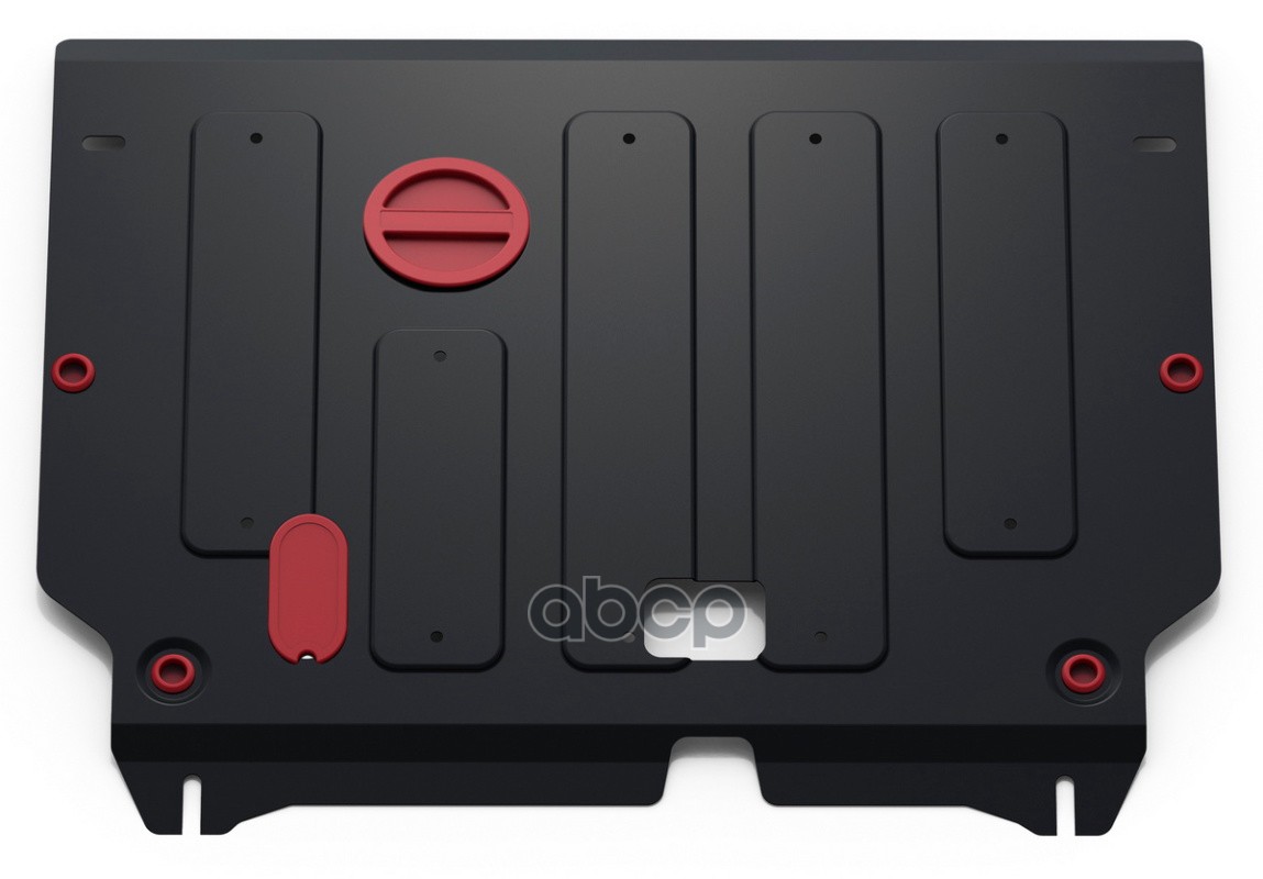 Защита Картера Двигателя И Кпп Kia Optima Крепеж В Комплекте Сталь 1.8 Мм Черный Автоброня Автоброня 111.02824.1 Автоброня ар...