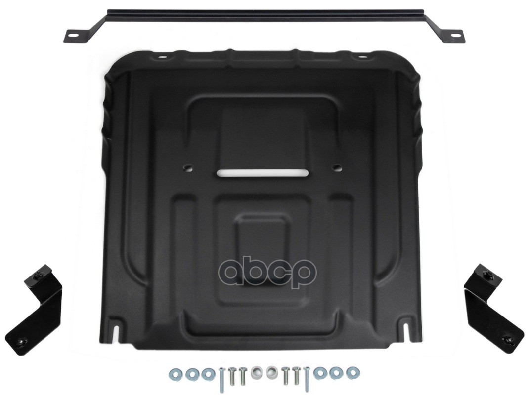 Защита картера + КПП + комплект крепежа, АвтоБРОНЯ, Сталь, Haval Jolion 2021-, V - 1.5T, передний пр АВТОБРОНЯ 111.09423.1 Ав...