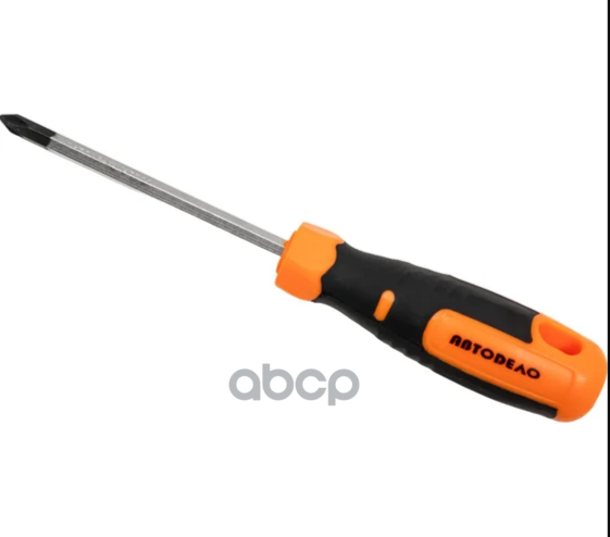 Отвертка Крестовая Ph2x100 Мм 6Гр Стержень Автоdело 39466 АвтоDело арт. 39466