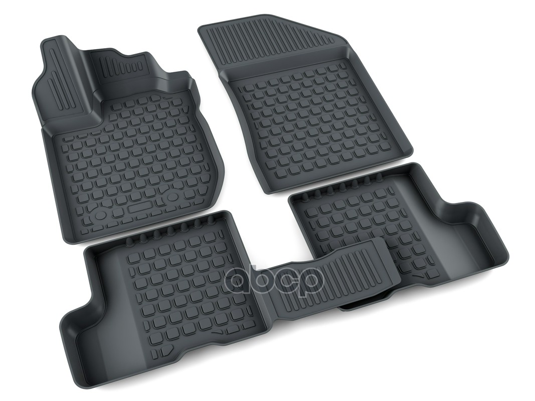 Коврики Салона Полиуретан Черный Chevrolet Lacetti Вагон, Седан, Хэтчбек 2004- 3D Агатэк A.002.06.pl АгатэК арт. A.002.06.PL