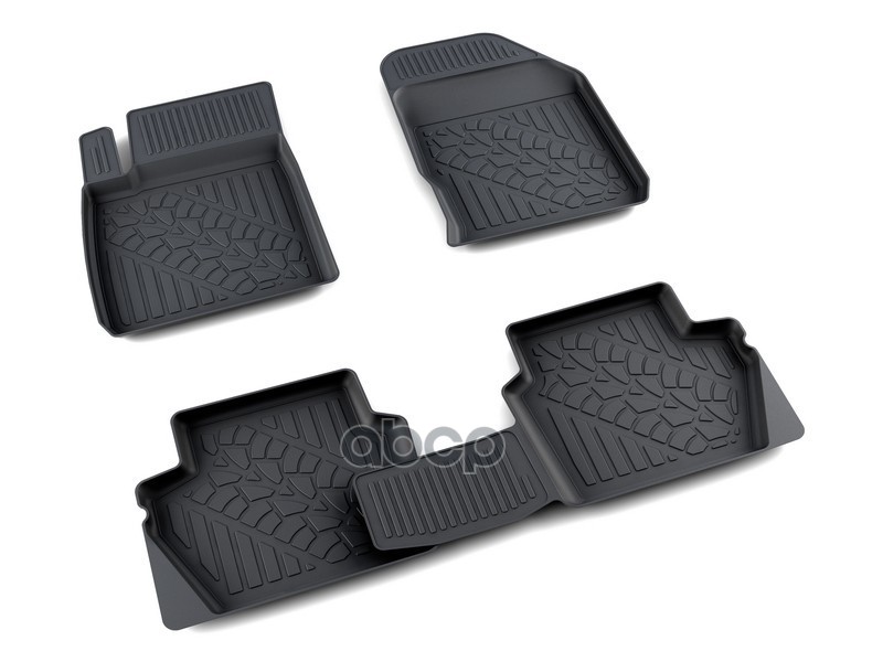 Коврики Салона Полиуретан Черный Ford Fiesta 2001-2008 Агатэк A.002.21.pl АгатэК арт. A.002.21.PL