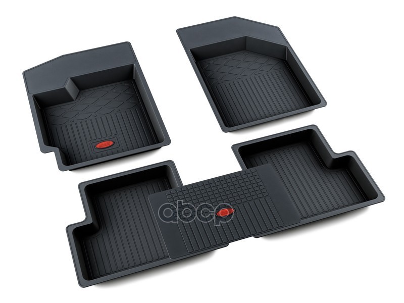 Коврики Салона Резина Черный Hyundai Getz (Tb) 2002-2009 Агатэк A.002.37.h АгатэК арт. A.002.37.H