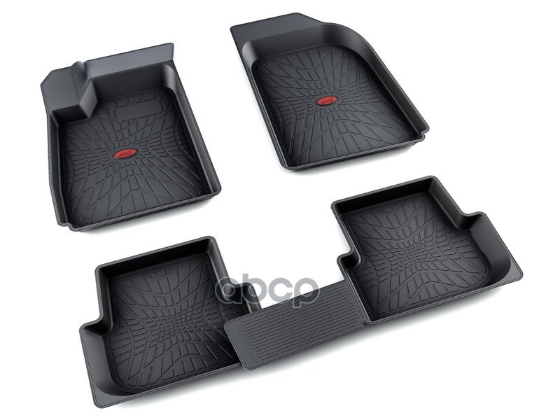 Коврики Салона Резина Черный Chevrolet Cobalt Седан Ii 2011- Агатэк A.003.1107.h АгатэК арт. A.003.1107.H