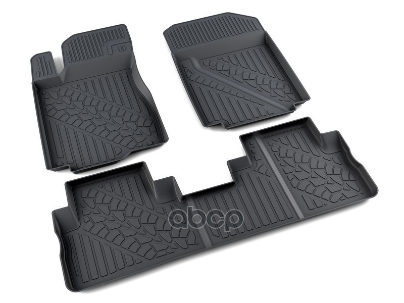 Коврики Салона Полиуретан Черный Honda Cr-V Iv 2012- Агатэк A.003.1116.pl АгатэК арт. A.003.1116.PL