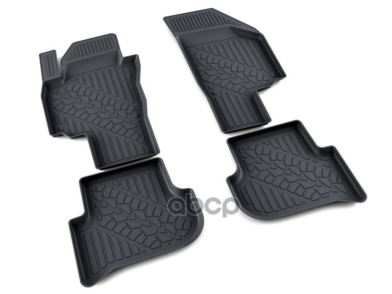 Коврики Салона Полиуретан Черный Skoda Yeti 2009- Агатэк A.003.129.pl АгатэК арт. A.003.129.PL