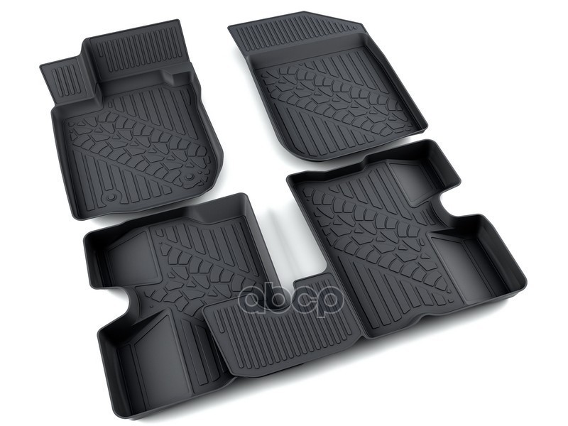 Коврики Салона Резина Черный Nissan Terrano Iii D10 4Wd 2014- 3D Агатэк A.003.211.pl АгатэК арт. A.003.211.PL