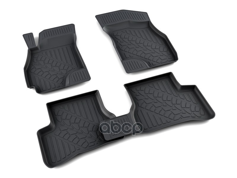 Коврики Салона Резина Черный Hyundai Accent Седан Ii 1999- Агатэк A.005.03.pl АгатэК арт. A.005.03.PL