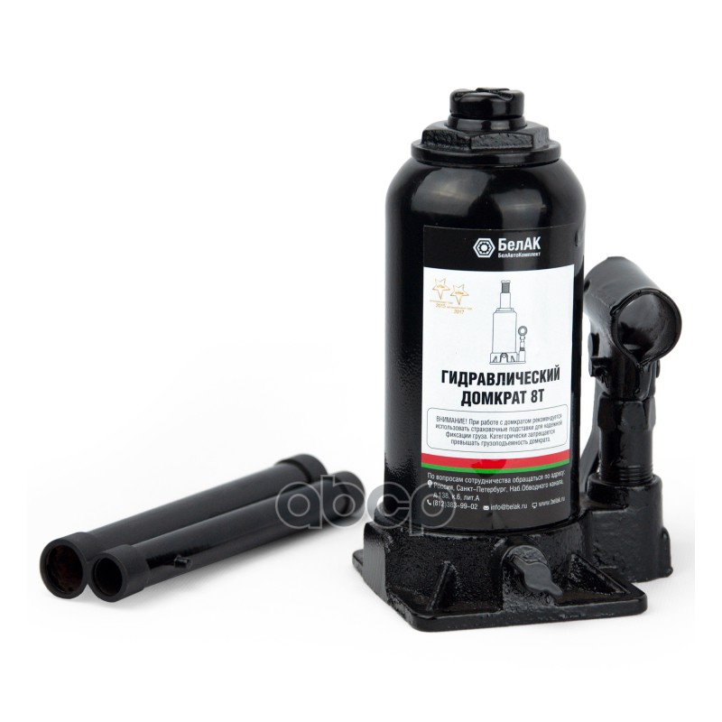 Домкрат бутылочный 8 тонн БелАК БелАК арт. БАК00044