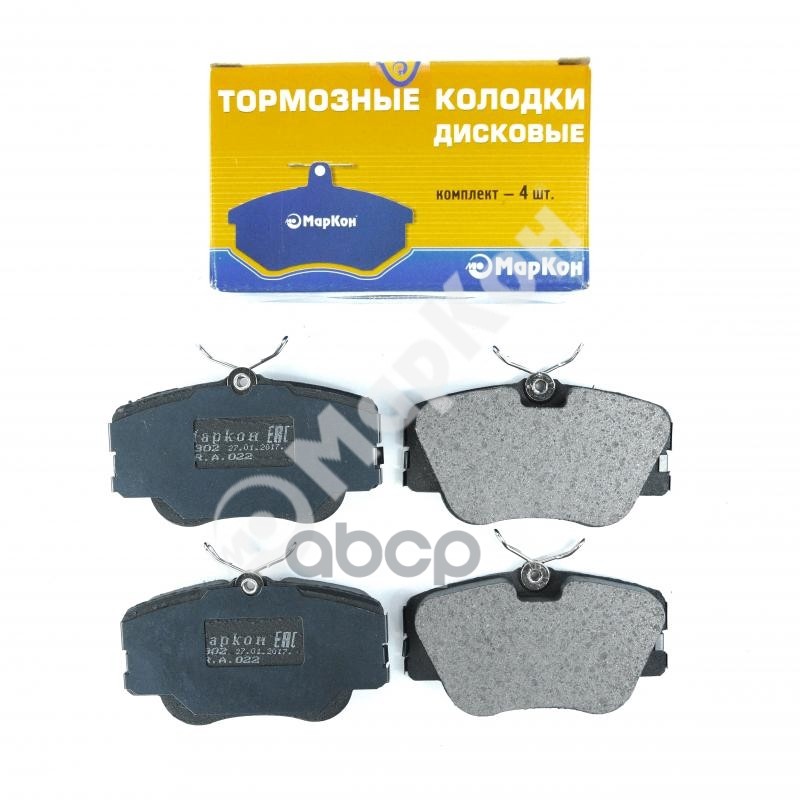 Колодки тормозные дисковые к-т Mercedes  Fiat МарКон арт. 02200193