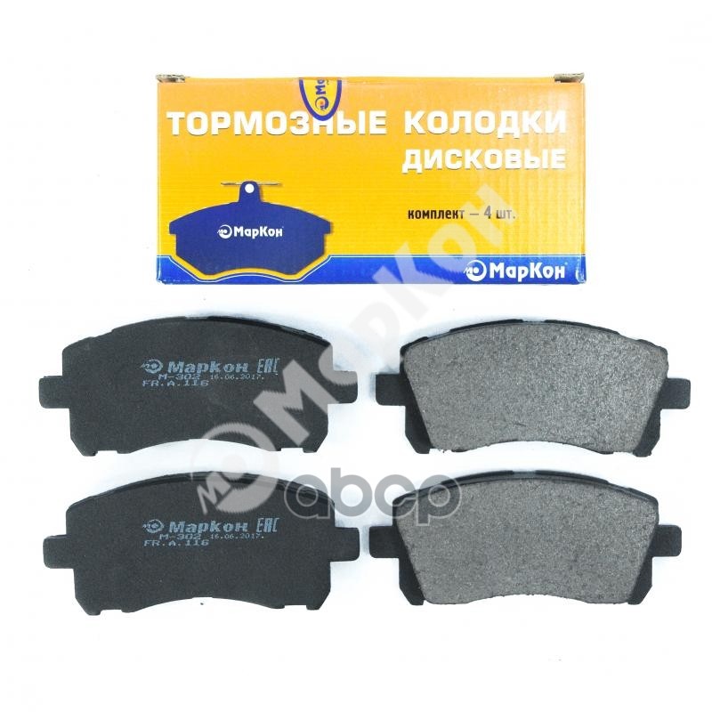 Колодки Тормозные Дисковые К-Т Subaru МарКон арт. 11600178
