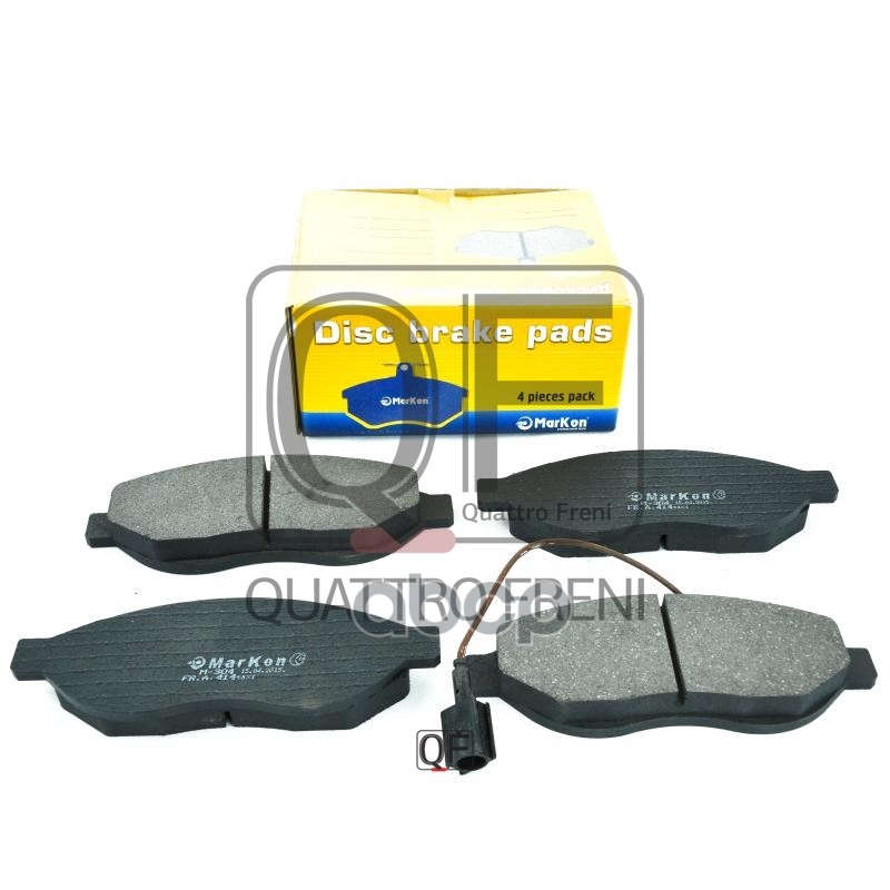 Колодки тормозные дисковые к-т с 1-м датчиком износа Fiat Ducato III  Peugeot Boxer II  Citroen Jump МарКон арт. 41421192