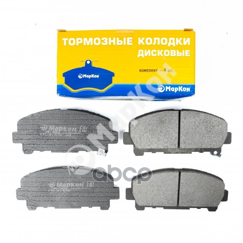 Колодки тормозные дисковые к-т с мех. индикатором износа Honda Accord VIII  передние МарКон арт. 43802170