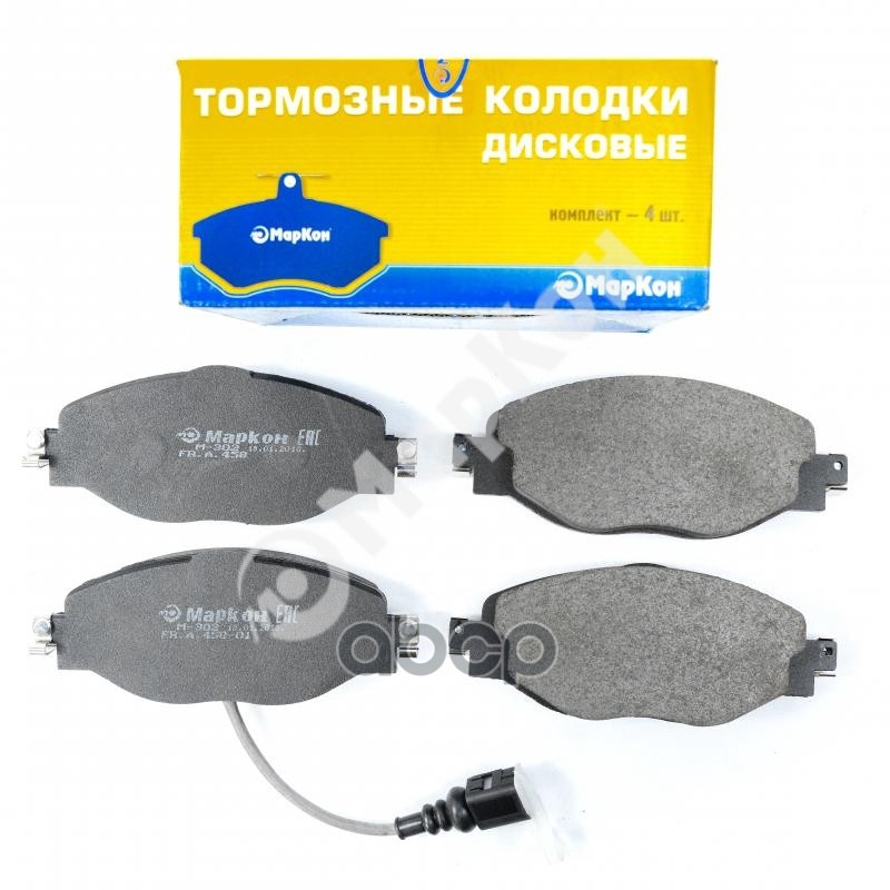 Колодки тормозные дисковые к-т с электр. индикатором износа AUDI A3 III   SKODA Octavia III  Superb МарКон арт. 45816203