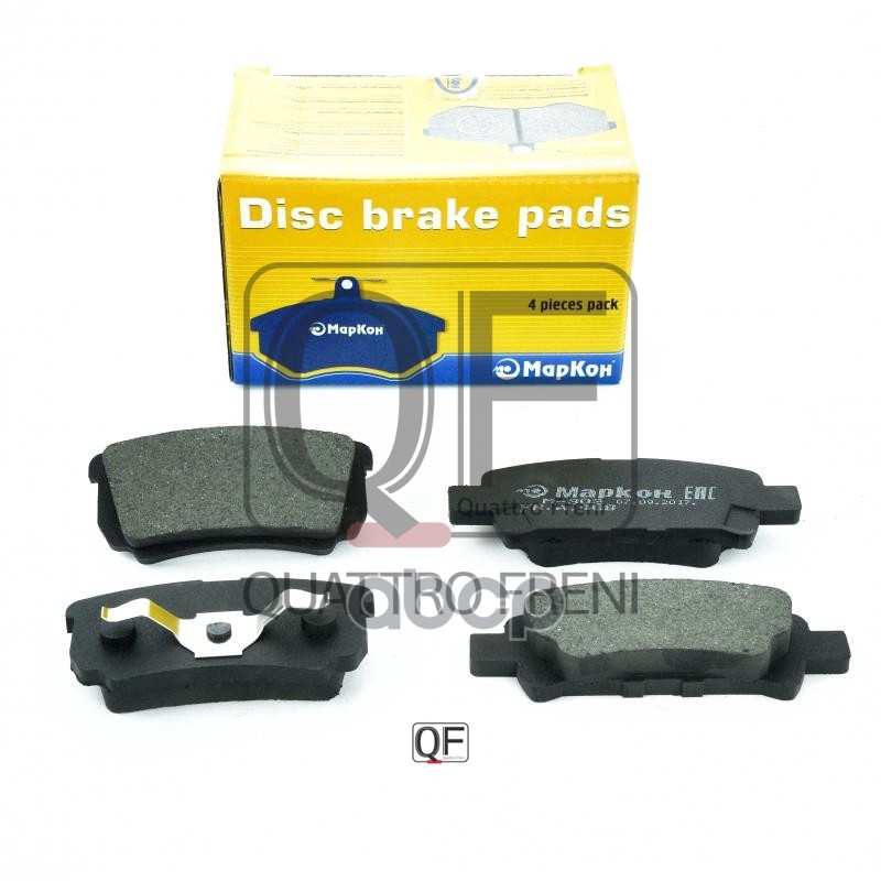 Колодки тормозные дисковые к-т (задние) MITSUBISHI Lancer VIII  IX  X  Outlander I  II  ASX МарКон арт. 46300154