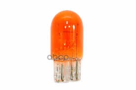 Лампа накаливания WY21/5W 12V 21/5W W3x16q ORANGE уп-ка 10 шт. цена за 1шт Маяк арт. 61215БЦORANGE