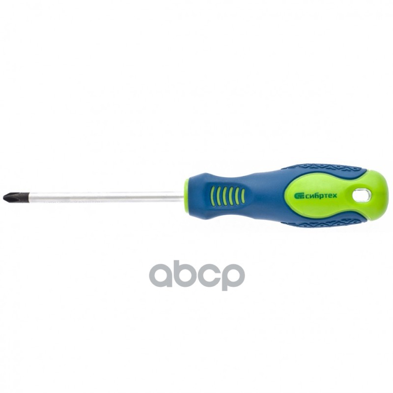 Отвертка, Ph2x100 Мм, Crv, Двухкомпонентная Рукоятка Сибртех 11845 Сибртех 11845 Сибртех арт. 11845