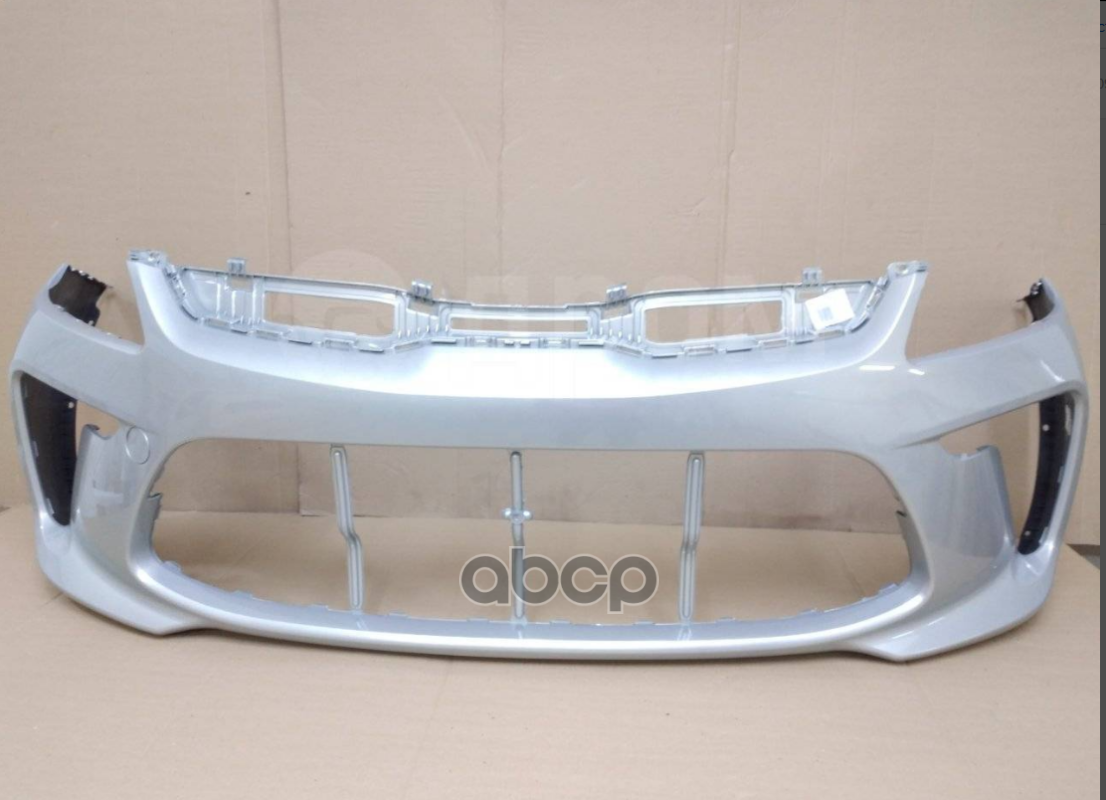 Бампер Kia Rio 4 2017-2020 Передний Серебристый (Sleek Silver) Rhm Технопласт Технопласт 86511H0000rhm Технопласт арт. 86511H...