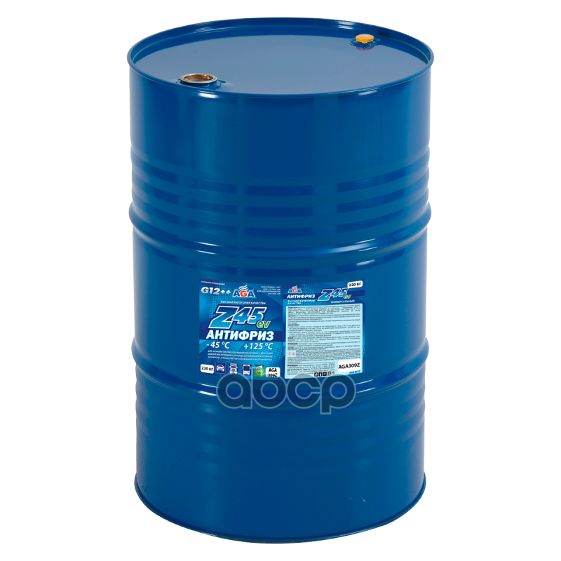 Антифриз  готовый к применению  синий  -45С 220 кг  AGA-Z45ev  PREMIX AGA арт. aga309z