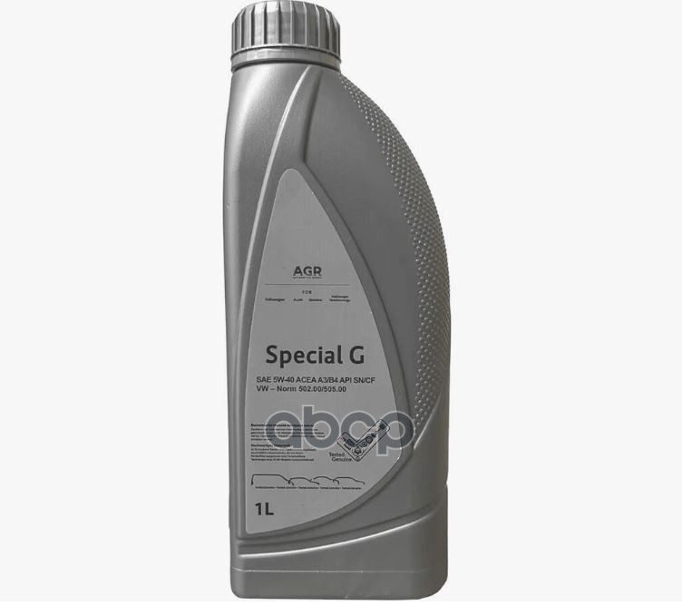 AGR Масло моторное AGR Special G 5W-40 синтетическое 1 л G S52502M2