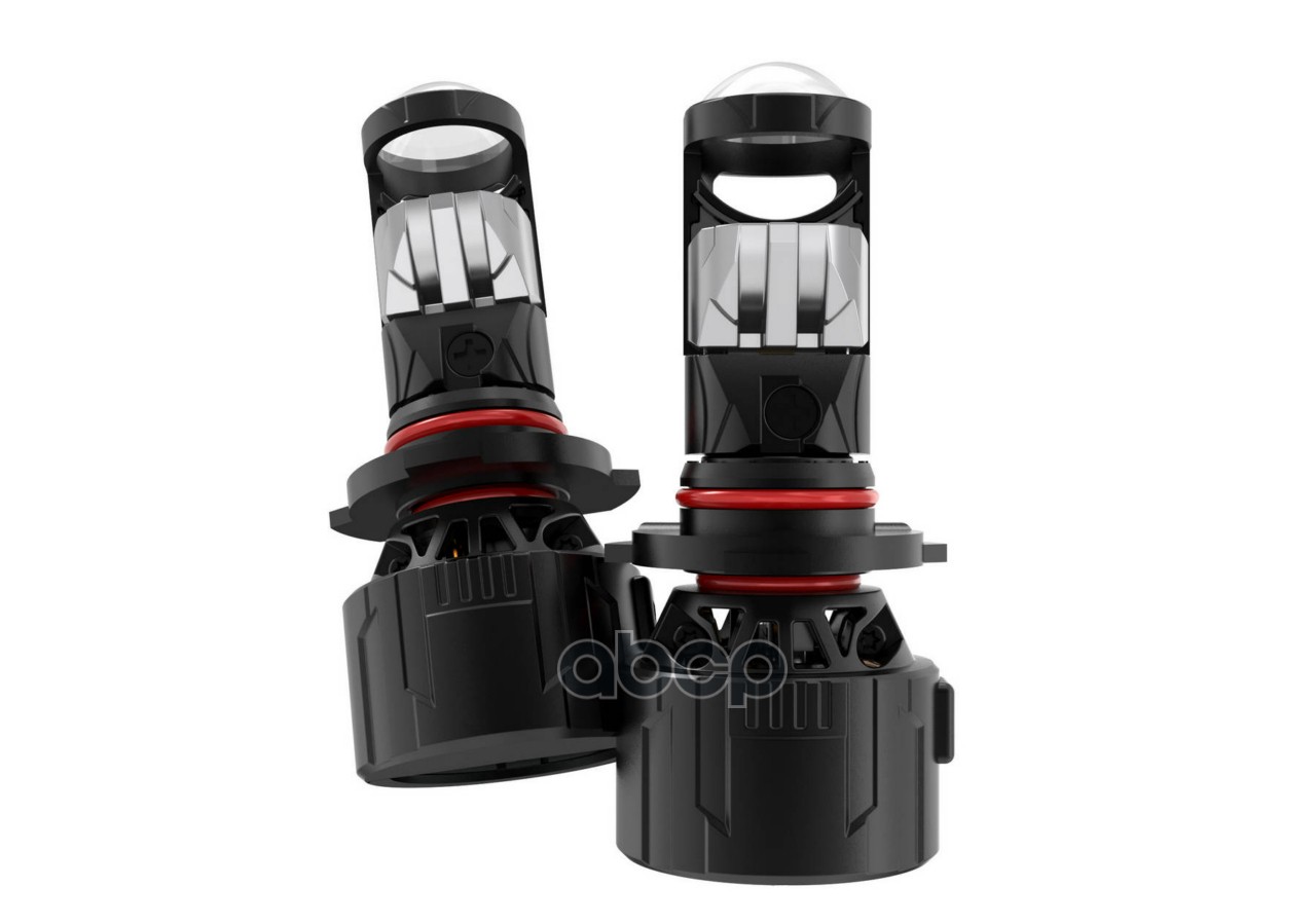 Лампа светодиод. HB3/HB4 ECO-LED LENS, 45Вт, 5700Лм (2850Лм x 2), 6500К, 12/24В, кмпл.2 шт.(AEAR244) AIRLINE арт. AEAR244