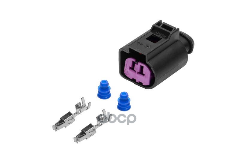 Разъём 2 pin без проводов для генератороа VAG Transporter, Crafter, Octavia, Golf (AECC251) AIRLINE арт. AECC251