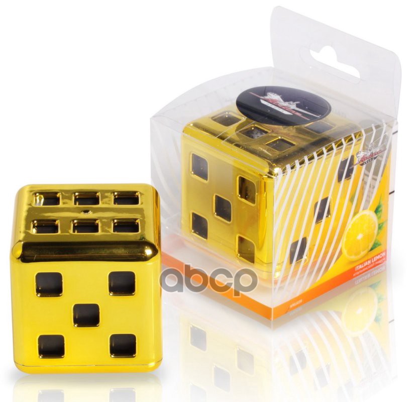 Ароматизатор на панель Куб  итальянский лимон (AFKU039) AIRLINE арт. AFKU039