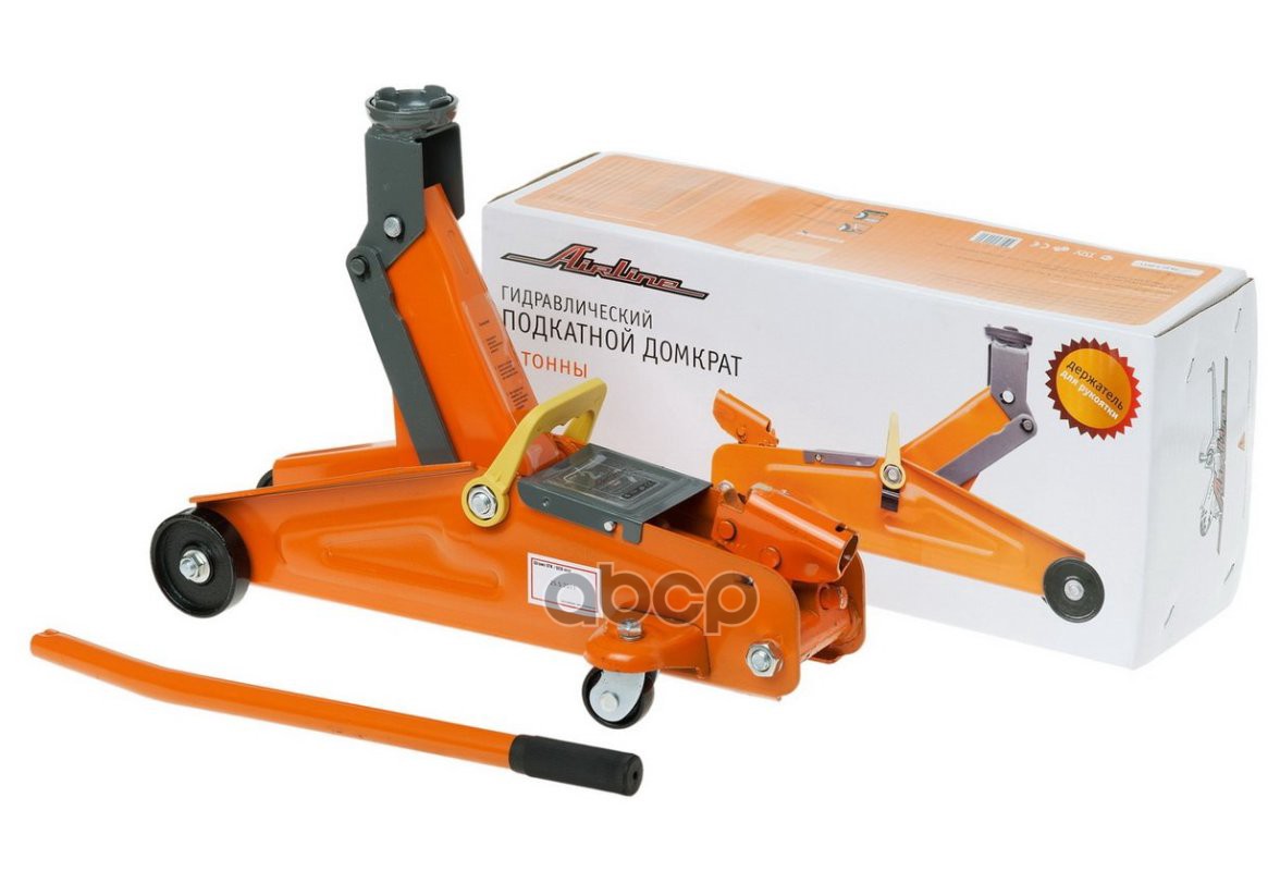 Домкрат подкатной 2т в сумке (MIN - 135мм/MAX - 330мм)  AJ-2F-330 AIRLINE арт. AJ-2F-330