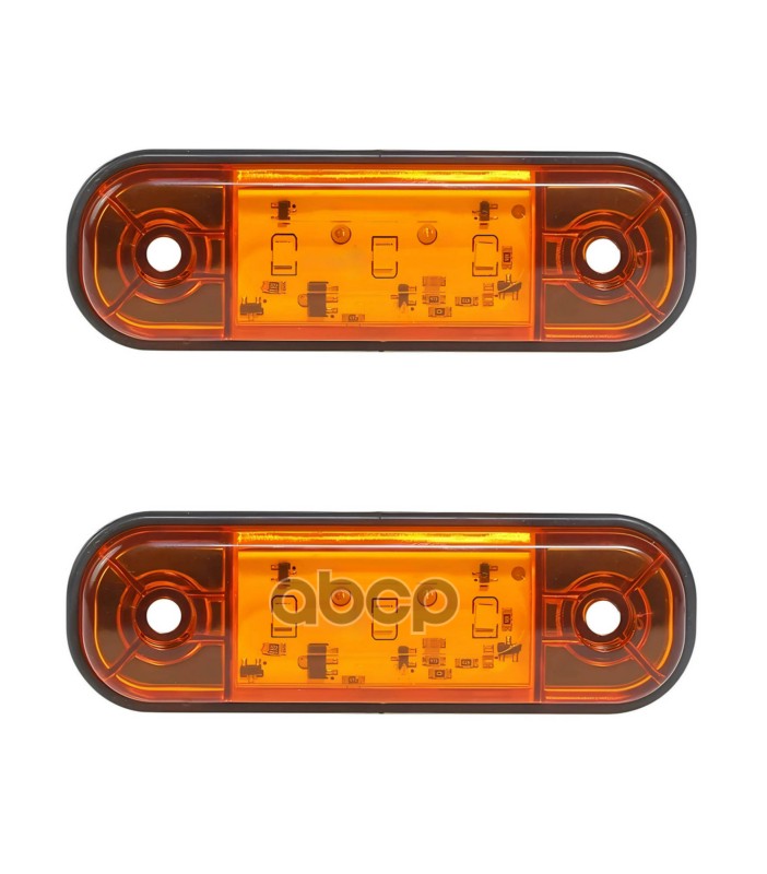 Огонь габаритный светодиодный, 12/24В, оранжевый, комплект 2 шт. (ASML001) AIRLINE арт. ASML001