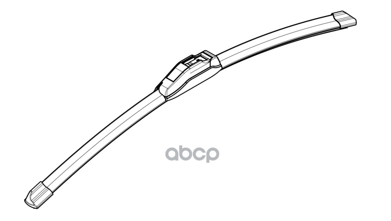 Щетка стеклоочистителя бескаркасная PLUS 600мм (24) 1 адптр (Hook 9x3, 9x4/Крючок 9x3, 9x4) (AWBBN6 AIRLINE арт. AWBBN600