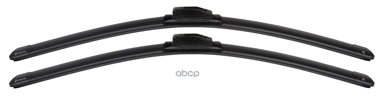 Щетки стеклооч компл. (2шт.) 600/530мм (24/21) бескаркас с крепл Push Button 19 мм (AWBM057) AIRLINE арт. awbm057