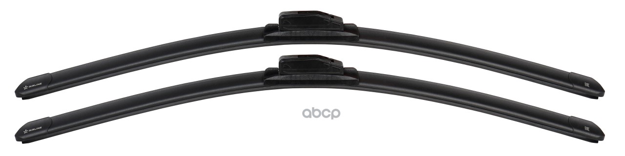 Щетки стеклоочистителя бескаркасные 700/700мм Side pin 22мм AIRLINE арт. AWBM095