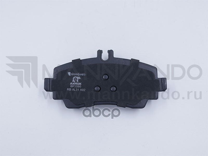 Колодки Тормозные Дисковые Передние Aknuk Mercedes-Benz A-Class (W168), 07/97 |Trw Gdb1292 Bp1080 AKNUK арт. 'BP1080