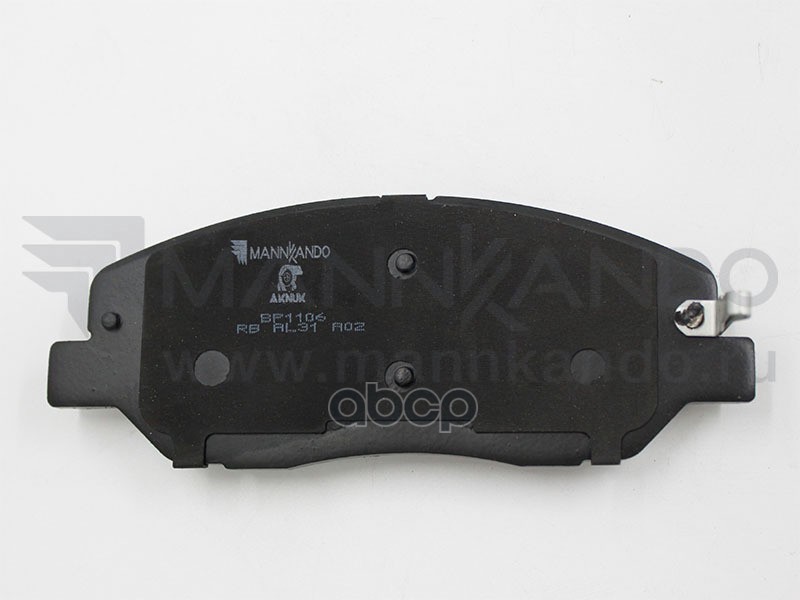 Колодки Тормозные Дисковые Передние Aknuk Hyundai Santa Fe Ii (Cm), 10/05 -/ Kia Sorento Ii (Xm), 11/09 - Bp1106 AKNUK арт. '...