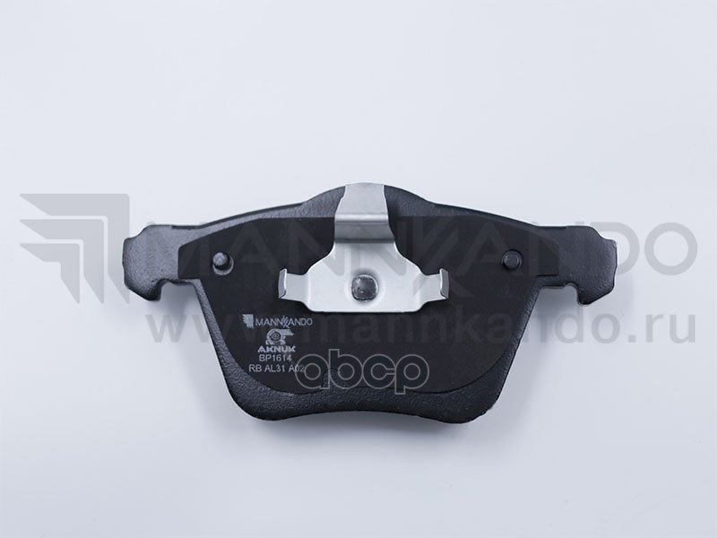 Колодки Тормозные Дисковые Передние Aknuk Volvo Xc90 I (275), 06/02 |Trw Gdb1565 Bp1614 AKNUK арт. 'BP1614