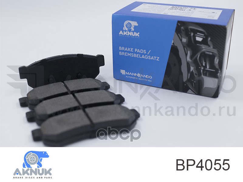 Колодки Тормозные Дисковые Задние Chevrolet Lacetti (J200), 03/03 |Trw Gdb4178 Aknuk Bp4055 AKNUK арт. 'BP4055