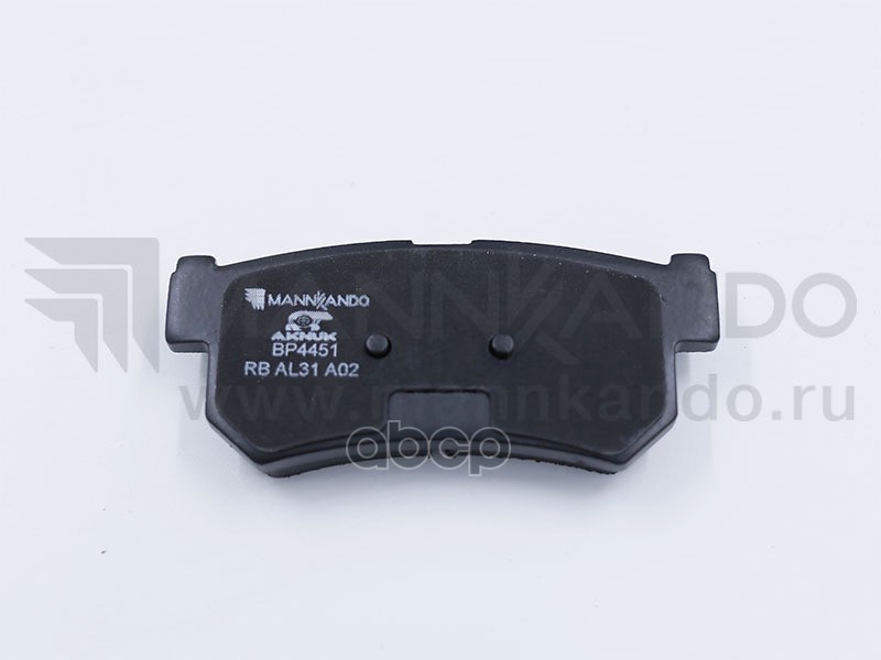 Колодки Тормозные Дисковые Задние Ssangyong Musso (Fj), 01/93 |Trw Gdb3382 Aknuk Bp4451 AKNUK арт. 'BP4451
