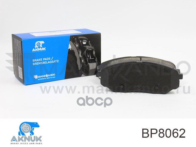 Колодки Тормозные Дисковые Передние Aknuk Hyundai Santa Fe Iv (Tm, Tma), 02/18/ Kia Sorento Iii (Um), 01/15 |Trw Gdb2195 Bp80...