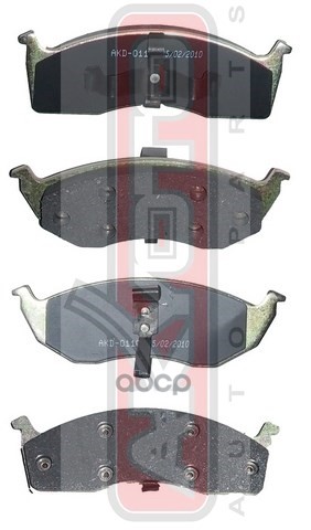 Колодки Тормозные Дисковые Перед AKYOTO арт. AKD0110