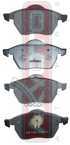 Колодки Тормозные Дисковые Перед AKYOTO арт. AKD0188
