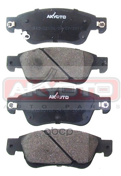 Колодки Тормозные Дисковые AKYOTO арт. AKD02106