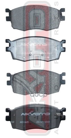 Колодки Тормозные Дисковые Перед AKYOTO арт. AKD0435