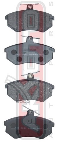 Колодки Тормозные Дисковые Перед AKYOTO арт. AKD1009