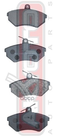 Колодки Тормозные Дисковые Перед AKYOTO арт. AKD1052