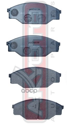 Колодки Тормозные Дисковые Перед AKYOTO арт. AKD1099
