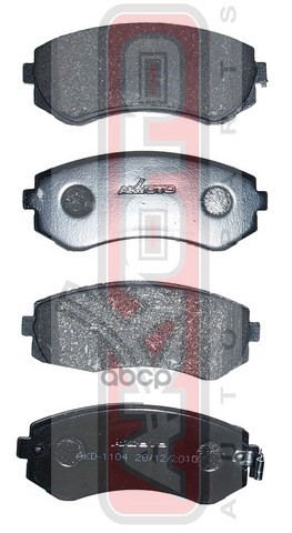 Колодки Тормозные Дисковые Передние Nissan Almera N15 Patrol Gr Y61 AKYOTO арт. akd-1104