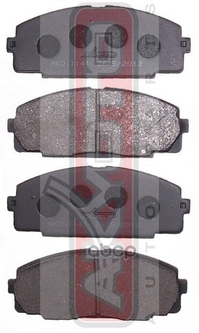 Колодки Тормозные Дисковые Перед AKYOTO арт. AKD1141