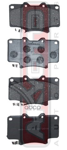 Колодки Тормозные Дисковые Перед AKYOTO арт. AKD1142
