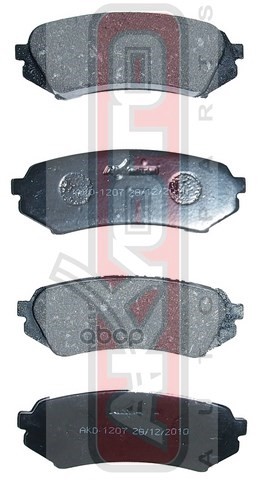 Колодки Тормозные Дисковые AKYOTO арт. AKD1207