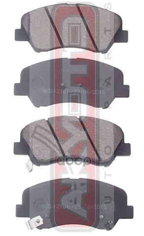 Колодки Тормозные Дисковые Перед AKYOTO арт. AKD12101