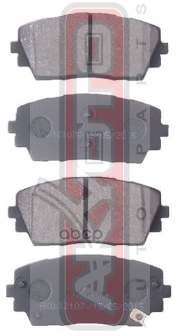 Колодки Тормозные Дисковые Перед AKYOTO арт. AKD12107